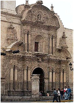Iglesia de La Compañía, Arequipa. Siglo XVII
